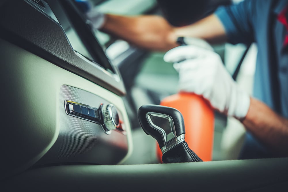 Detailed Cleaning Car Interior